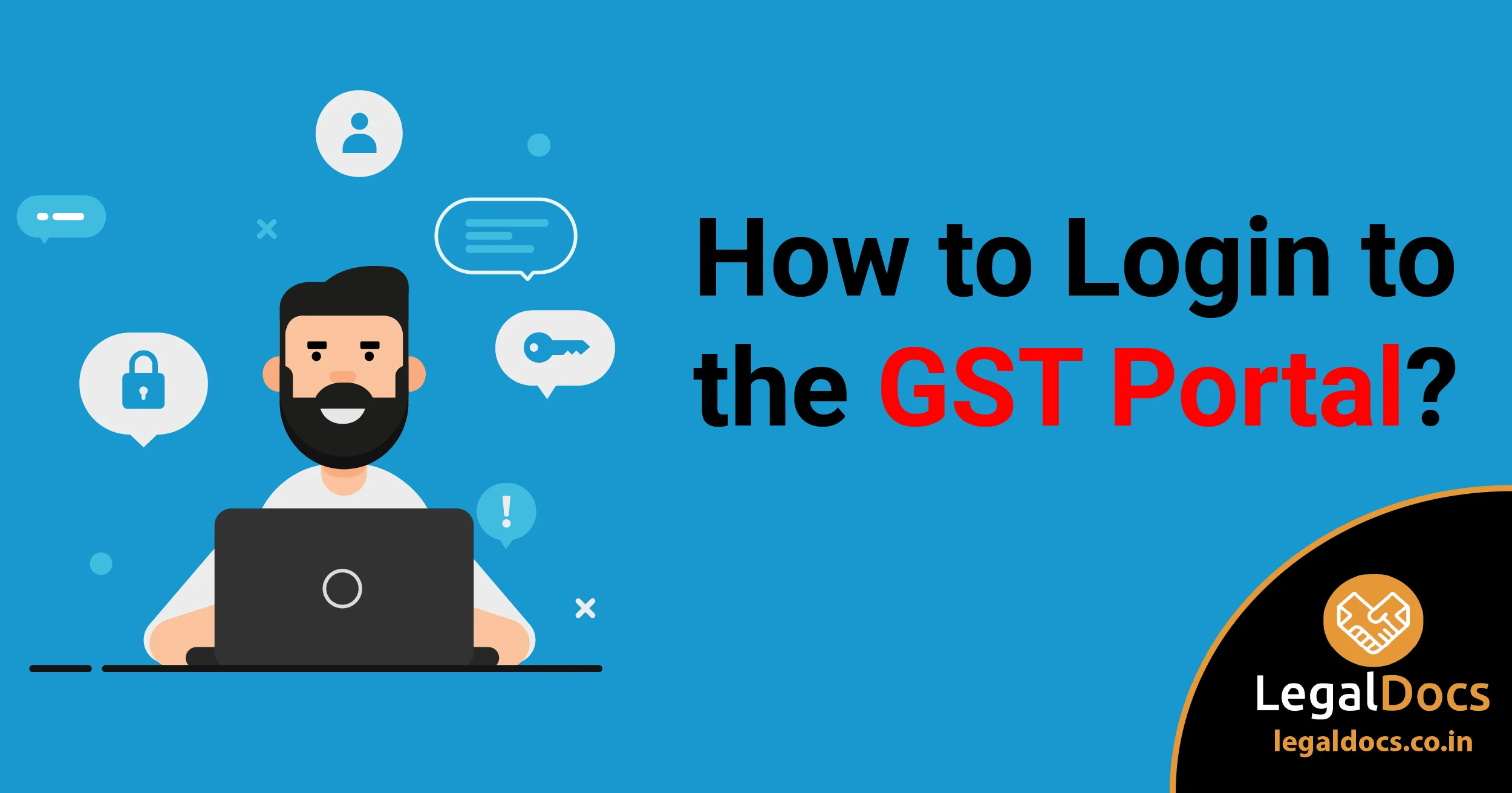 GST Login - How to Login to Government GST Portal? - LegalDocs